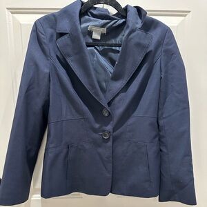 Ann Taylor Classic Navy Blazer